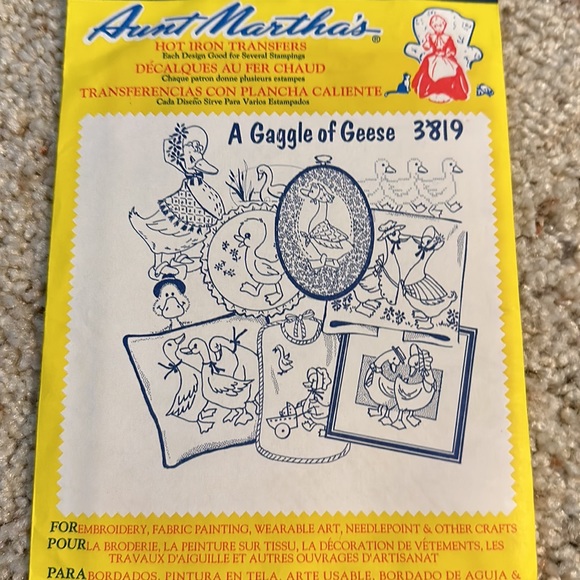 Aunt Martha Hot Iron Transfers for Crafting - Picture 8 of 16